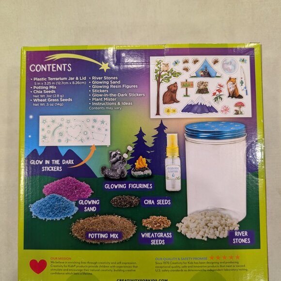 Creativity for Kids Grow N Glow Terrarium: Science Kit for Kids, Educational Toy - Picture 2 of 4